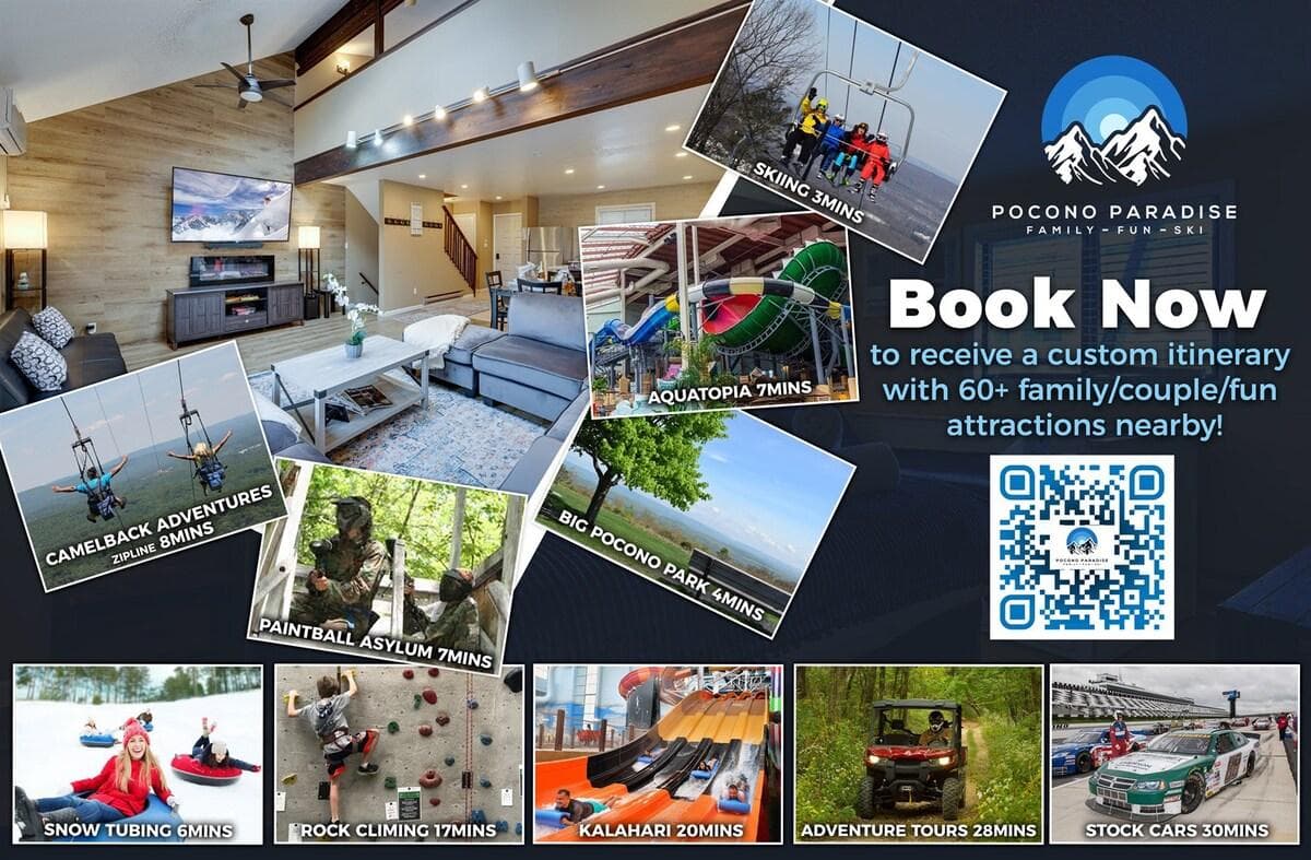 Spring and Summer Fun All Near Poconos Paradise 143